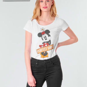 camiseta blanco minnie mouse perfect gir chica