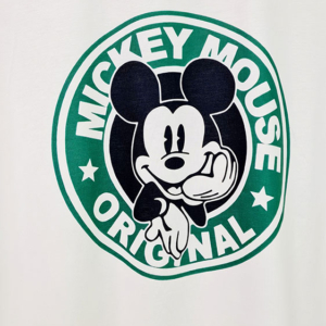 camiseta mickey mouse logo starbucks
