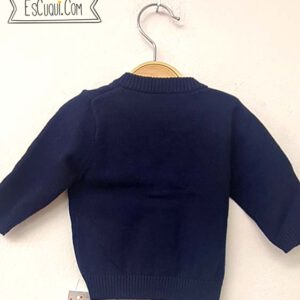 chaqueta bebe azul marino niño