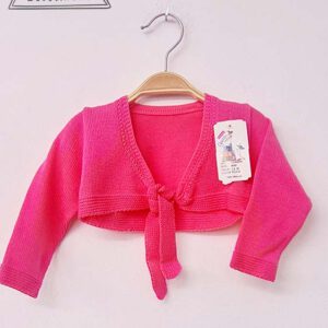 chaqueta corta bebe fucsia 12 meses