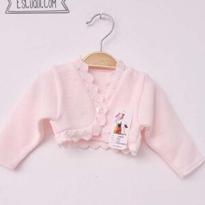 chaqueta rosa 3 meses bebe