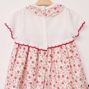 vestido bebe elegante barato flores